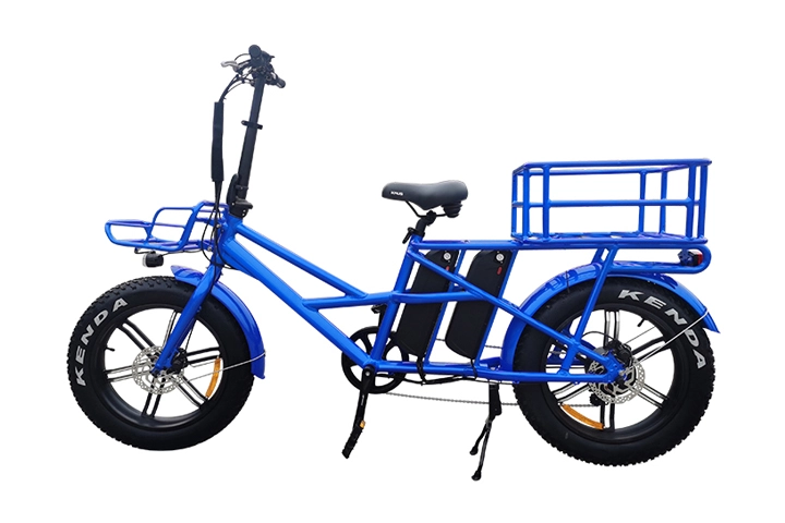 fat tire electric cargo bike